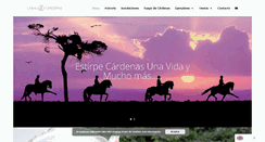 Desktop Screenshot of caballoscardenas.com