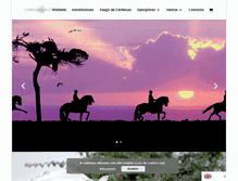 Tablet Screenshot of caballoscardenas.com